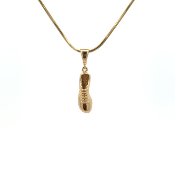 Žluté zlato přívěsek KOPAČKA